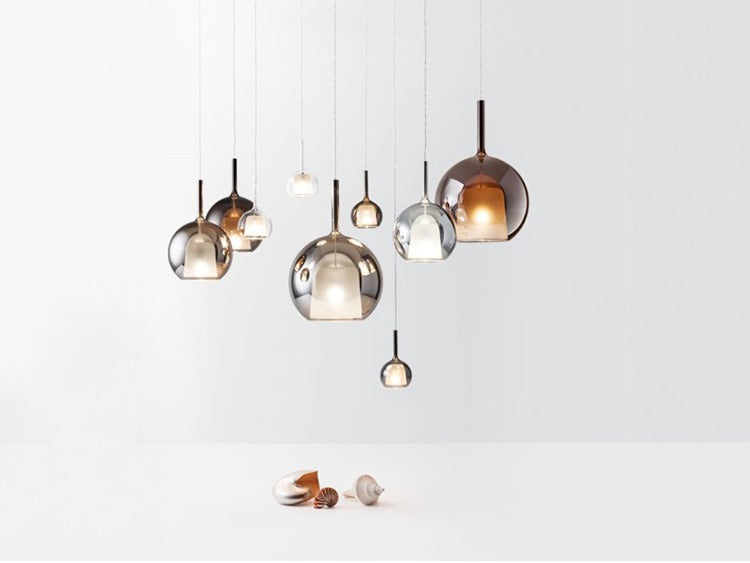 Suuprenno Glowing Water Droplets Pendant Light