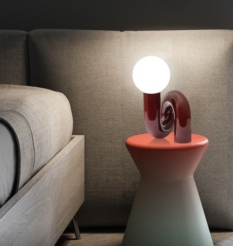 Zyric Perched Orb Table Lamp