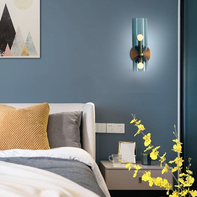 Lowewa Twin-head Glass Wall Lamp