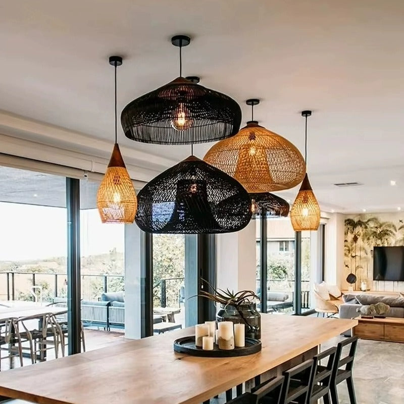 Selvra Natural Dome Pendant Light