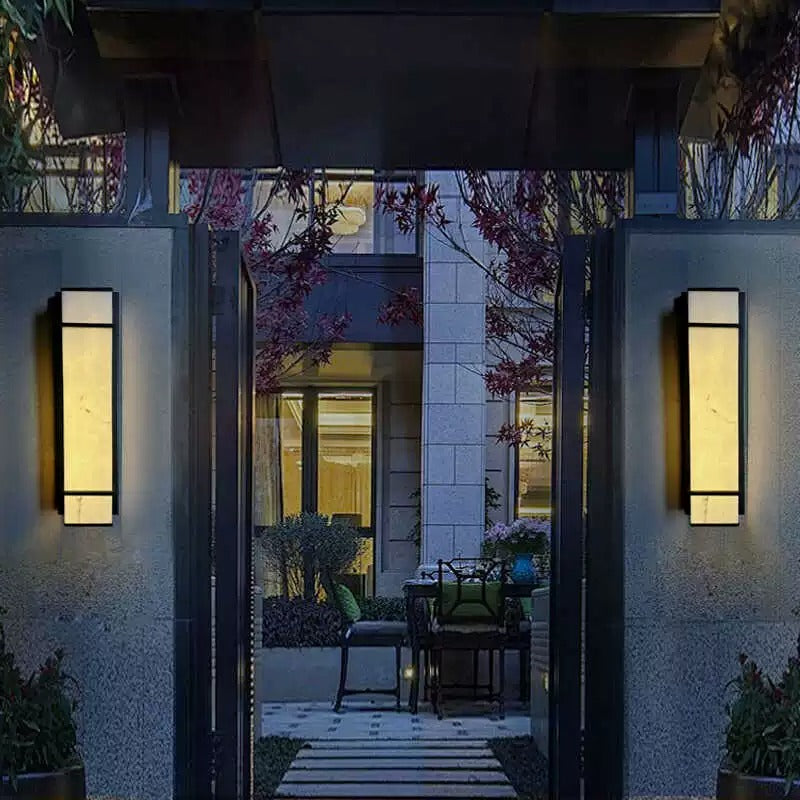 Endreja Outdoor Rectangular Frame Wall Light