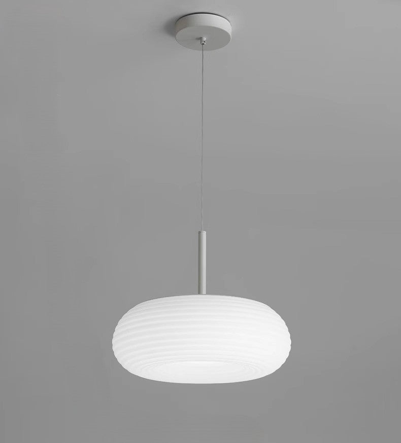 Haloa Flattened Oval Pendant Light