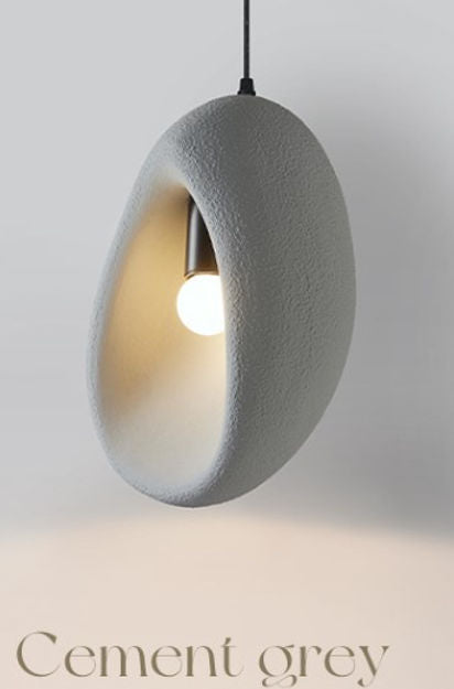 LED ZEN Style Cement Pendant Light