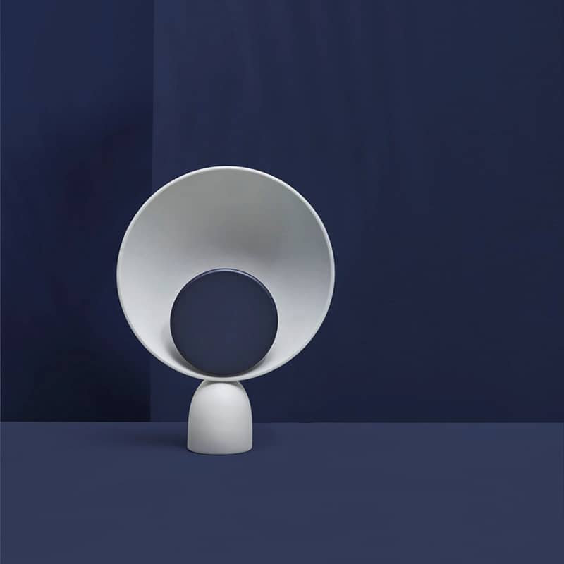 BIRGITTA Minimalist Twin Circle Table Lamp