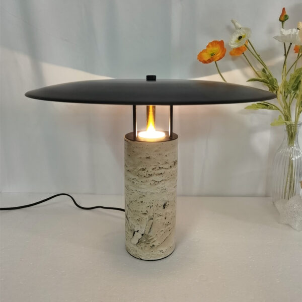 Poitrija Travertine Stone Table Light
