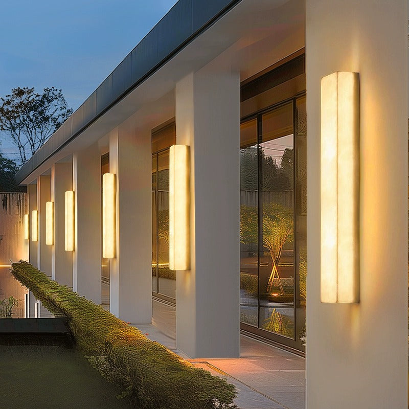 Goobasri Outdoor Rectangular Wall Light