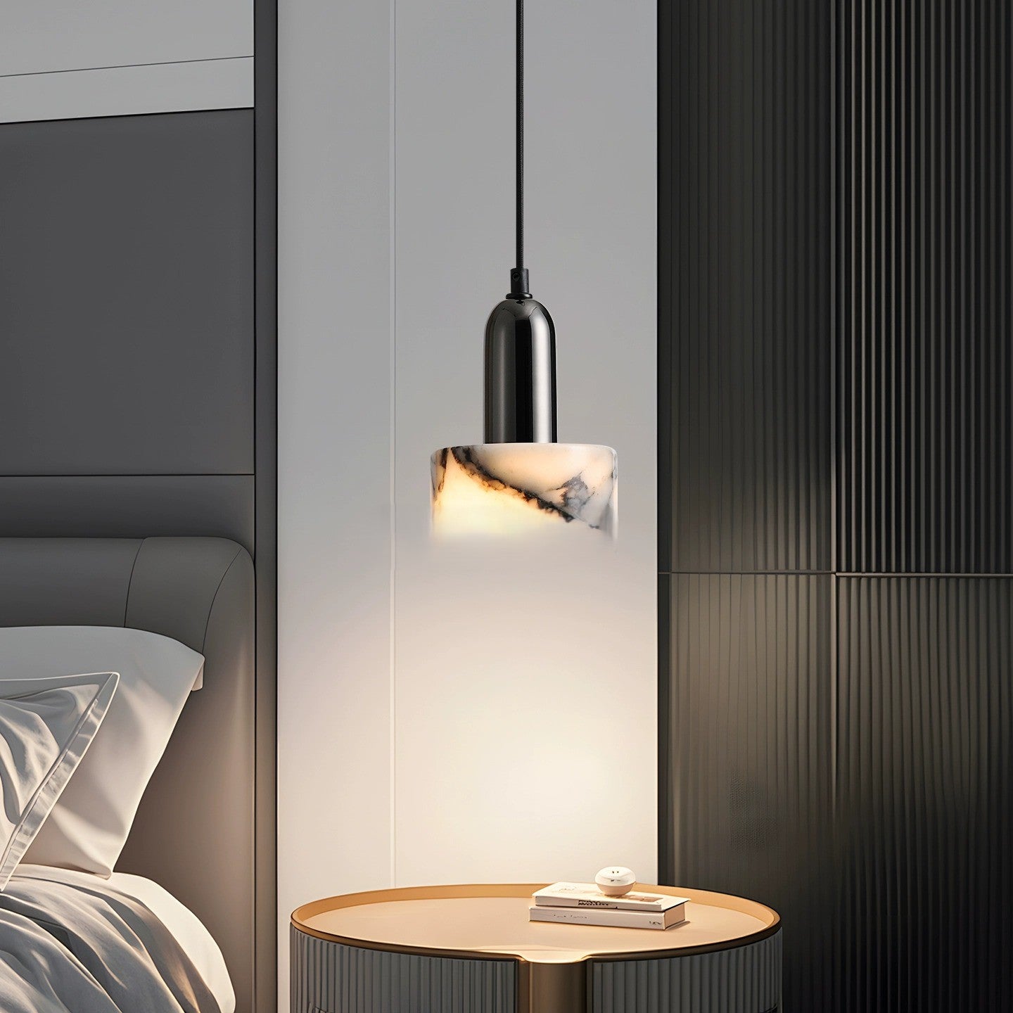 Selvorn Marble Mist Pendant Light
