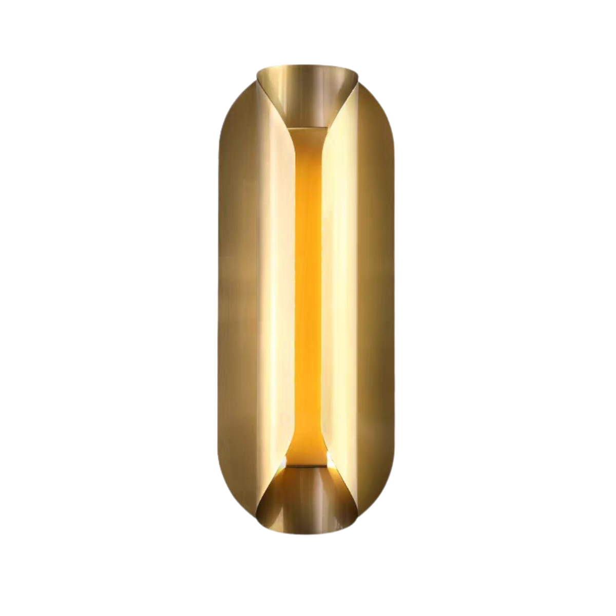 Prusunna Modern Sleek Folds Wall Light
