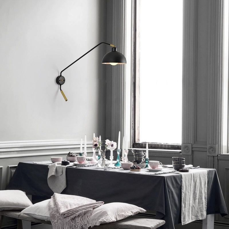 Lukasja Long Arm Wall Light