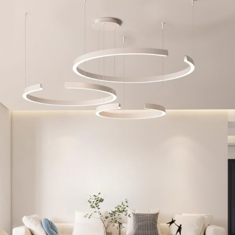 Viona Sculpted Broken Ring Pendant Light