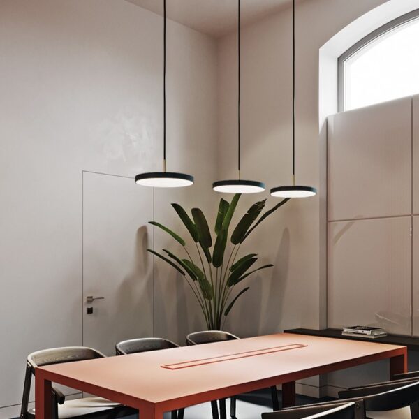 Arianii Sleek Glow Disk Pendant Light