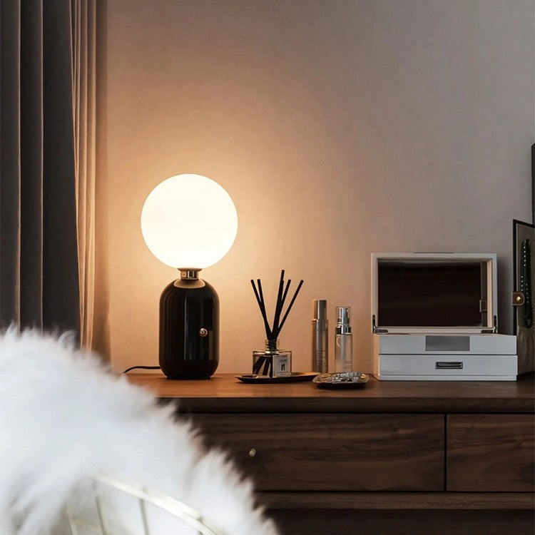 Belaroso Perched Ball Table Lamp