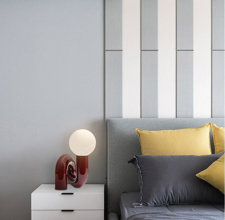 Zyric Perched Orb Table Lamp