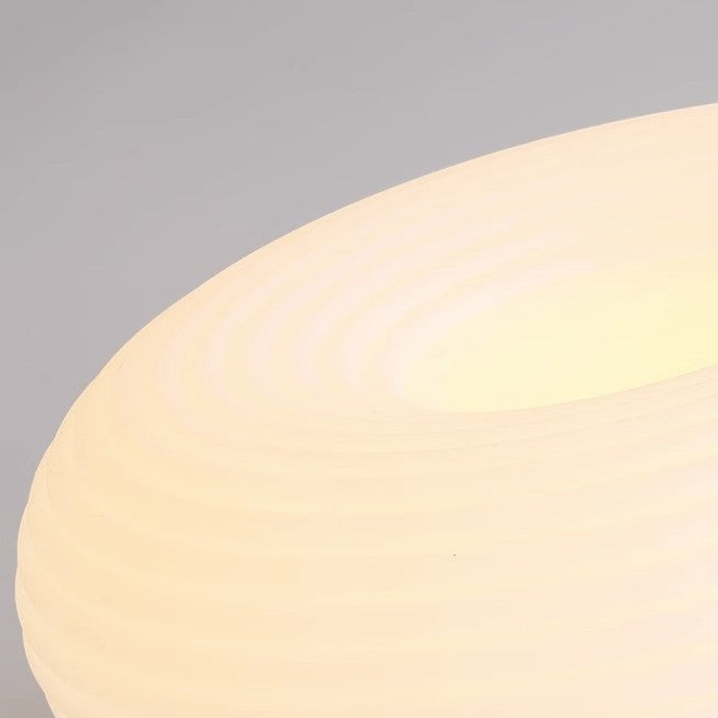 Haloa Flattened Oval Pendant Light