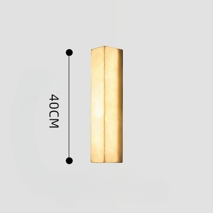 Goobasri Outdoor Rectangular Wall Light