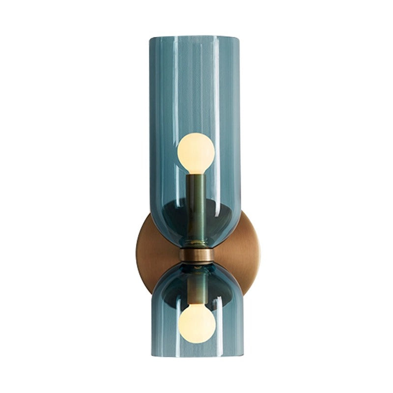 Lowewa Twin-head Glass Wall Lamp