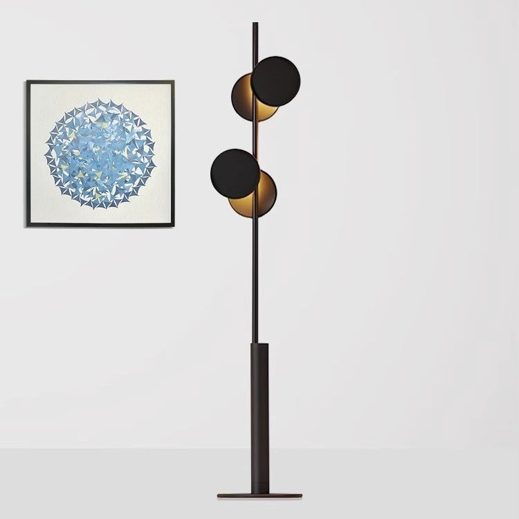 Zerith Eclipse Disc Floor Lamp
