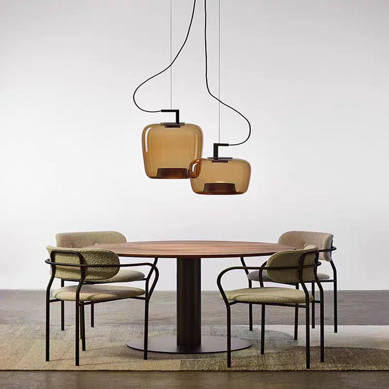 Goodoya Glass Dome Pendant Light