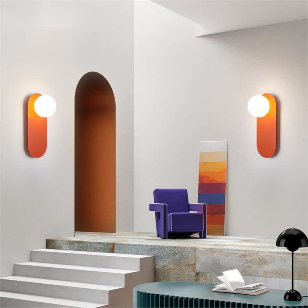 Aalberg Modern Oval Candlelight Wall Lamp