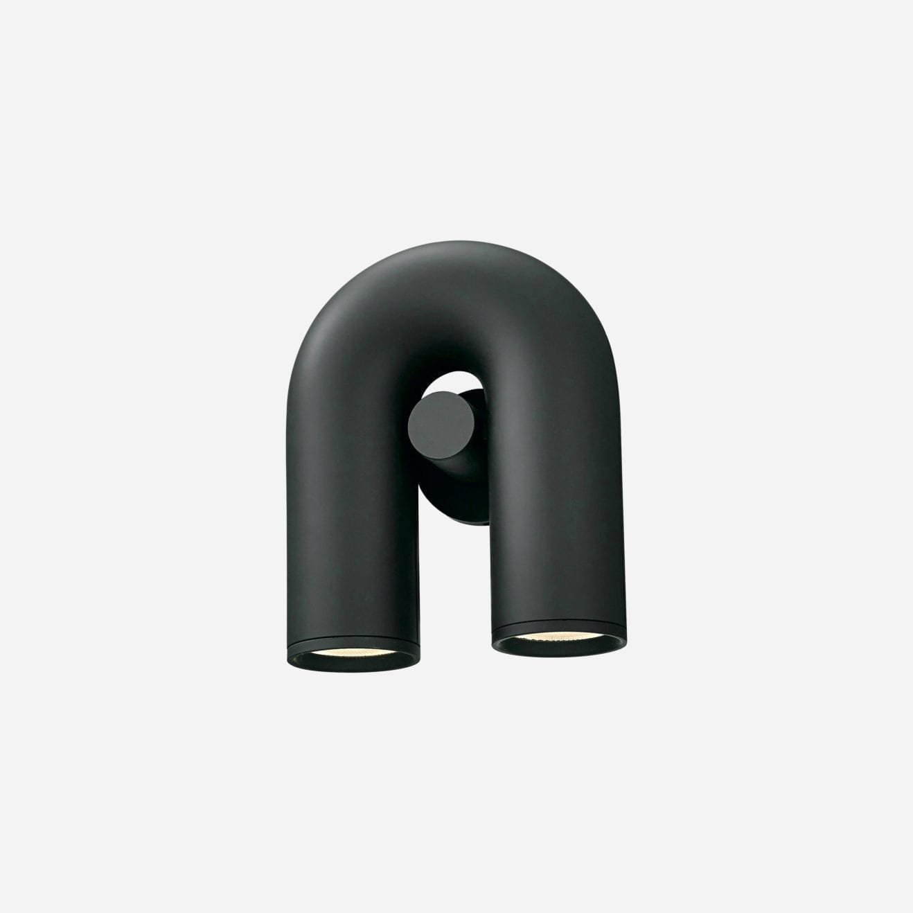 Isaksson Modern Inverted U-Loop Pipe Wall Lamp