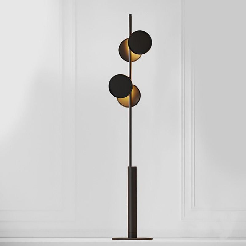 Zerith Eclipse Disc Floor Lamp