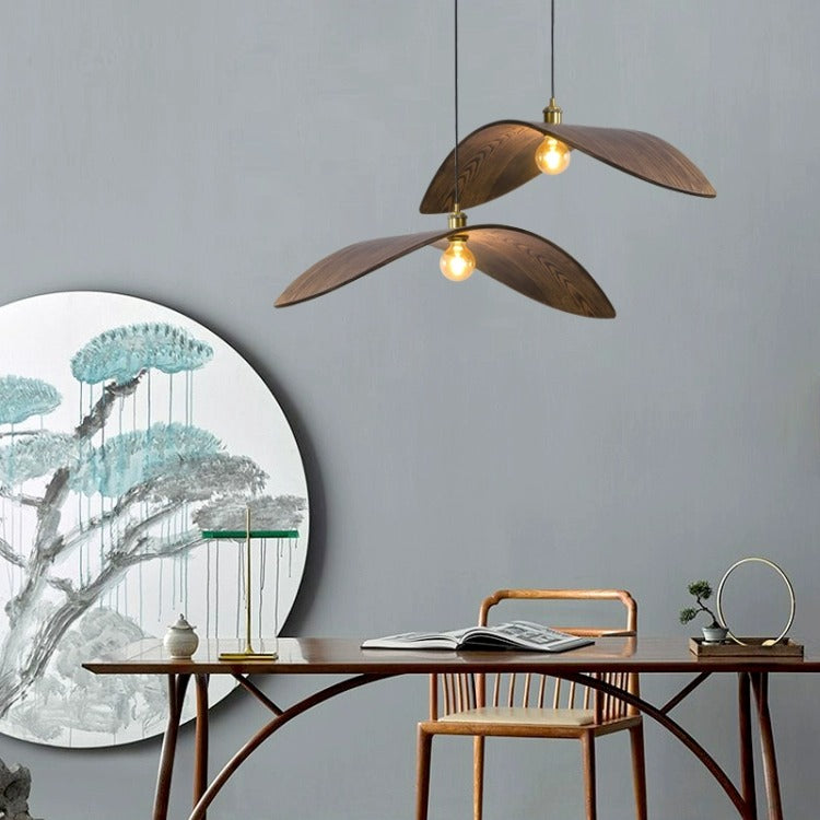Mahatwa Wooden Wing Pendant Lamp