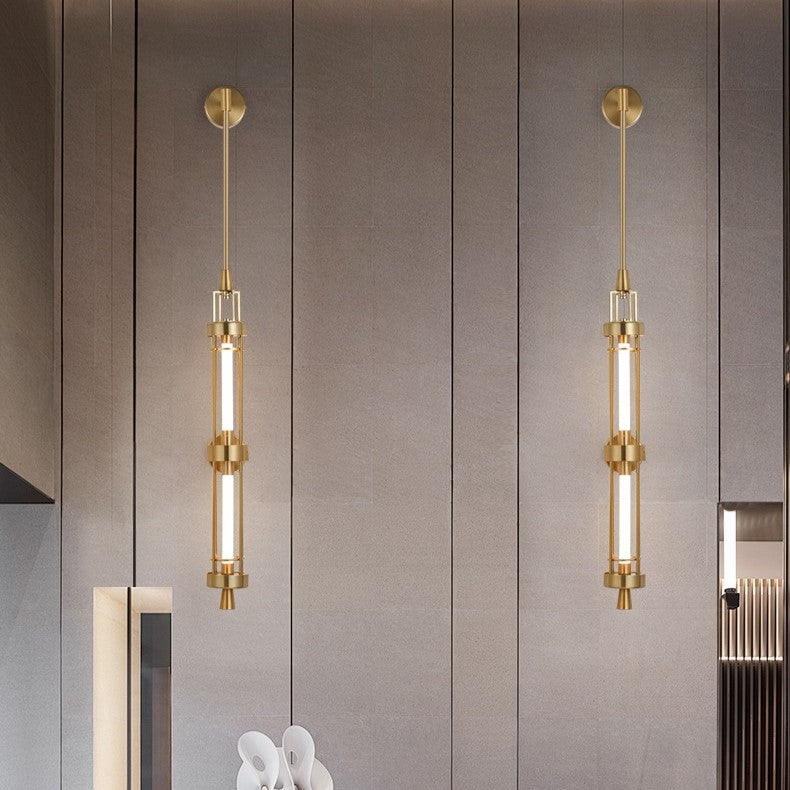Garneshoon Modern Sleek Tube Wall Light