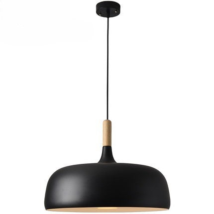 Norvik Scandinavian Lid-Shade Pendant Light