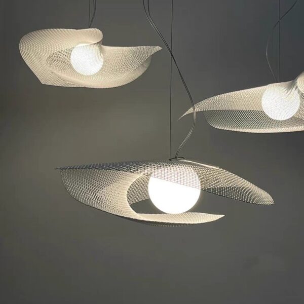 Averi Sculptural Mesh Pendant Light