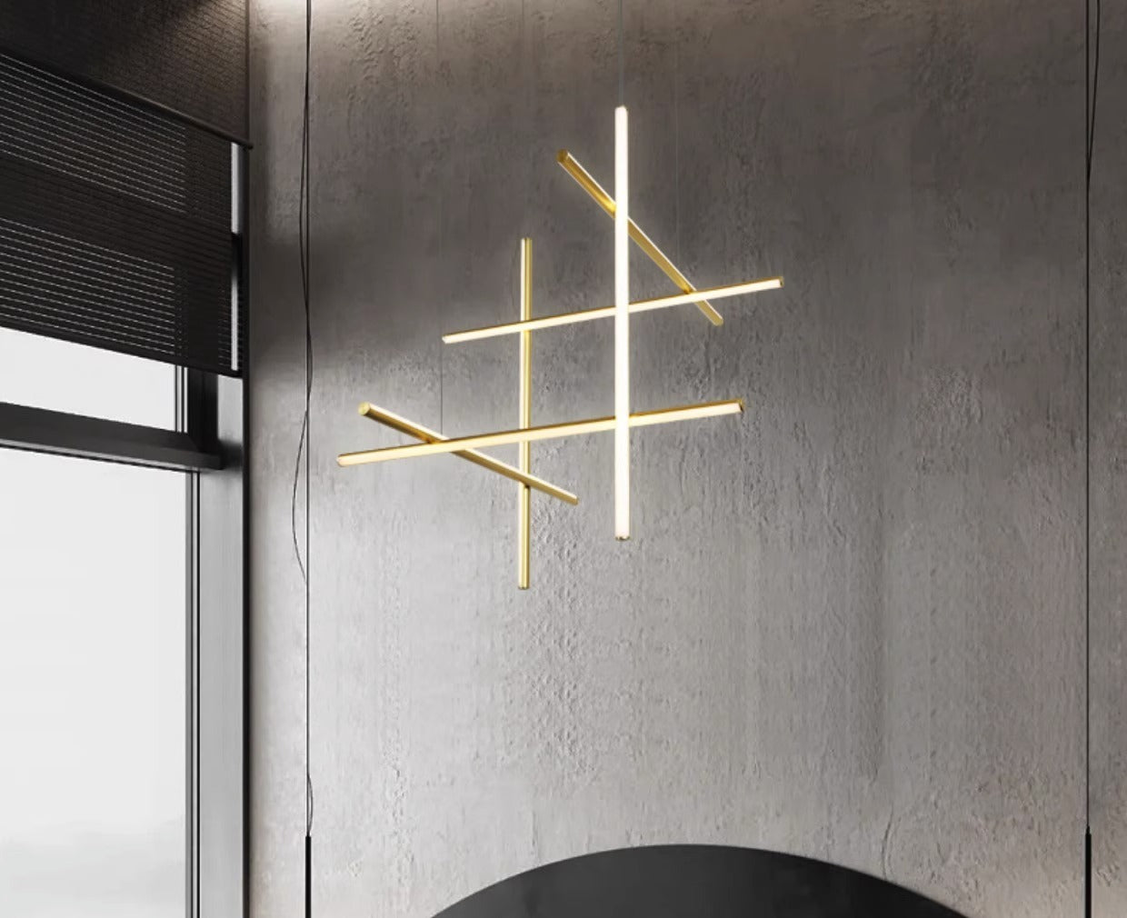 Maplasso Modern Hash Sticks Pendant Lamp