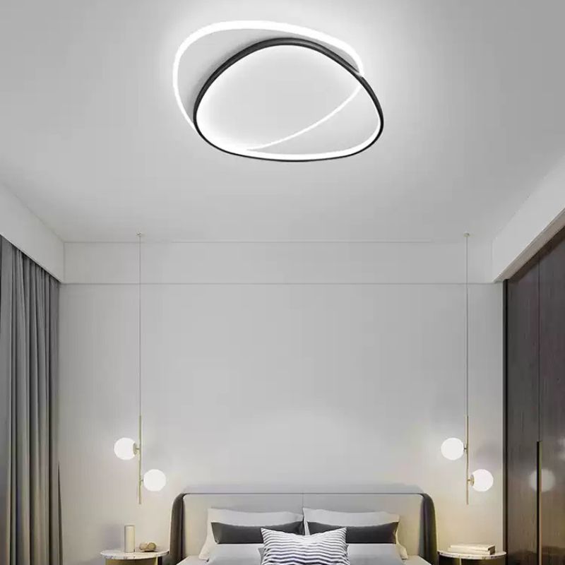 Sivert Sculpted Halo Flush Ceiling Light