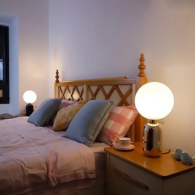 Belaroso Perched Ball Table Lamp