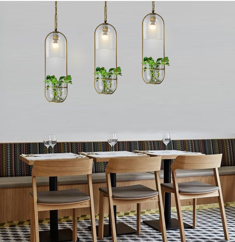 Plantarsol Oval Plant Pot Pendant Lamp