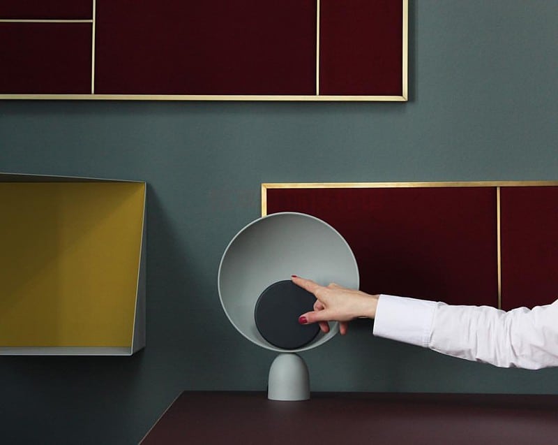 BIRGITTA Minimalist Twin Circle Table Lamp