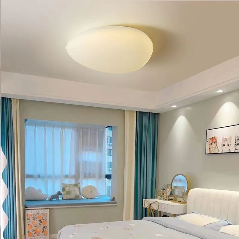 Sanne Asymmetrical Pebble Flush Ceiling Light