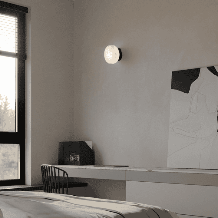 Haeirma Frosted Glow Wall Lamp