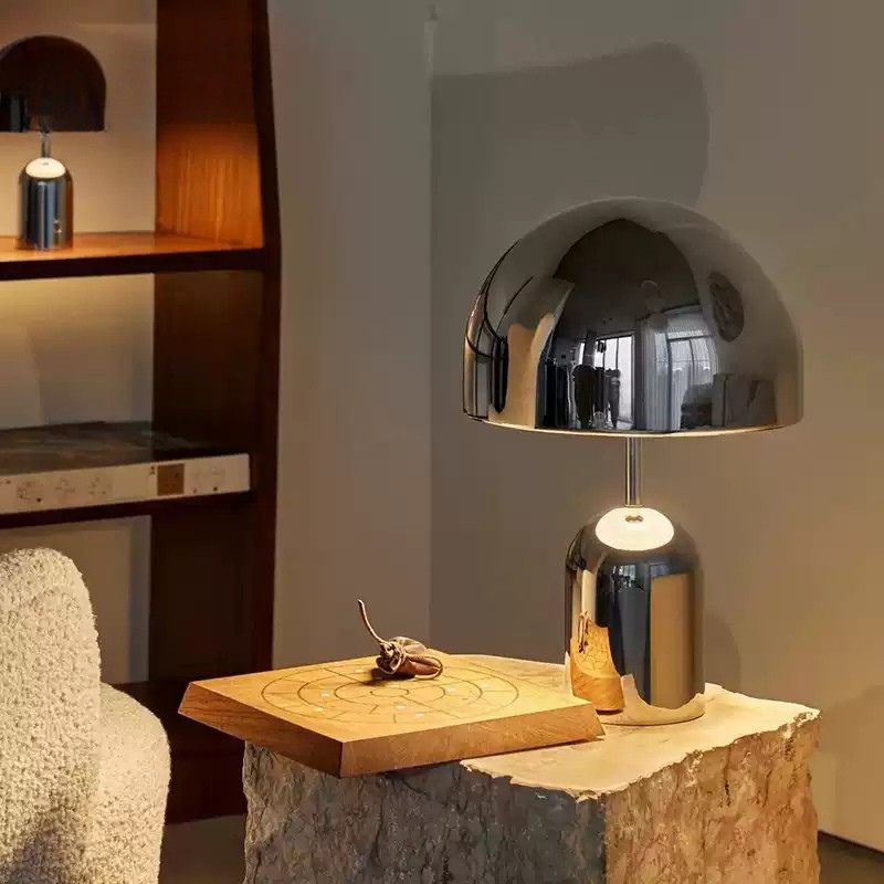 MILLE Retro Gloss Dome Table Lamp