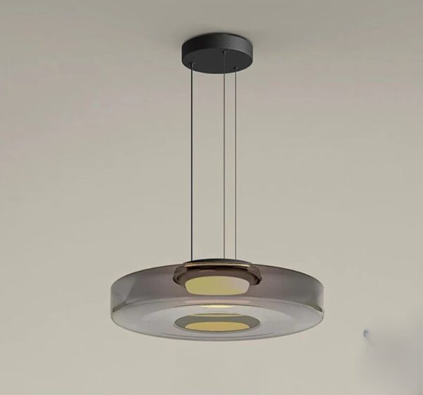 Averin Futuristic Mist Ring Pendant Light