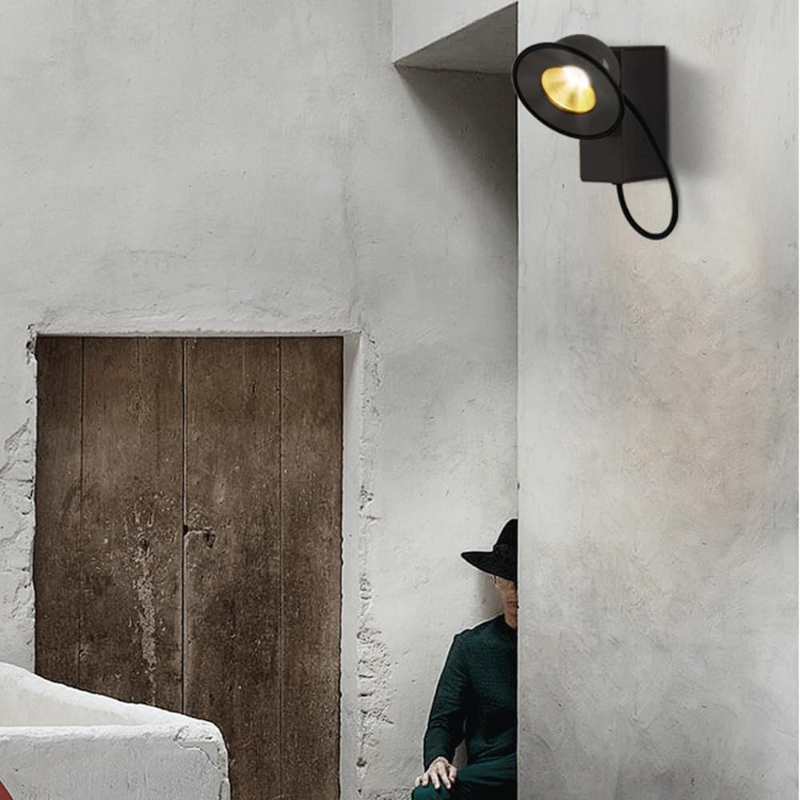 Haglund Modern Pop Optics Wall Lamp