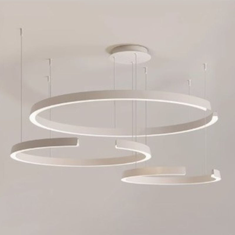 Viona Sculpted Broken Ring Pendant Light