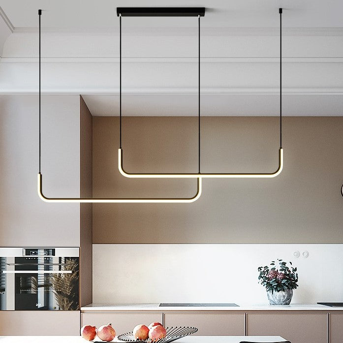 Reondata Slim Linear Pendant Lamp