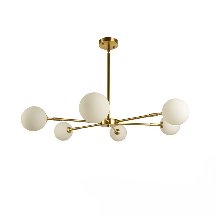 Zelvorn Brass Stellar Orbit Pendant Light