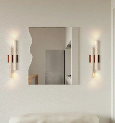 LED Brown Stone Wall Light