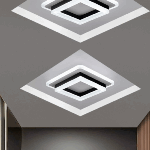 Ruanohn Modern Square Ceiling Light