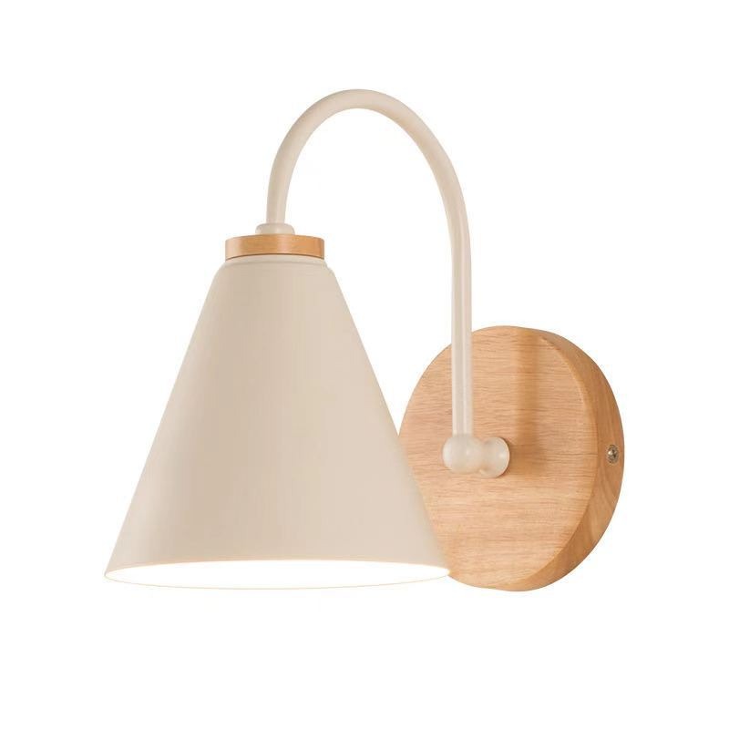 Malrik Scandinavian Cone Curve Wall Light