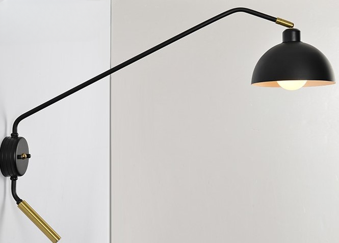 Lukasja Long Arm Wall Light