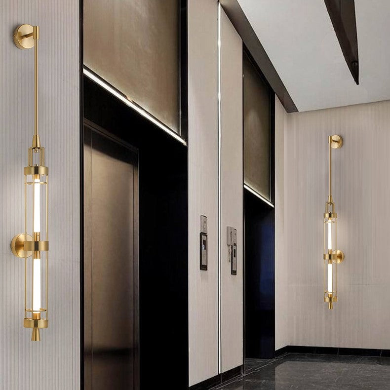Garneshoon Modern Sleek Tube Wall Light