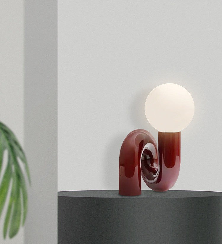 Zyric Perched Orb Table Lamp