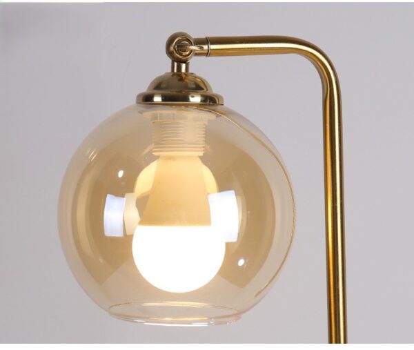 Zorvik Globe Shade Stand Floor Lamp