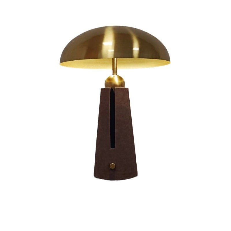 Thyra Dome-Top Sculptural Table Lamp